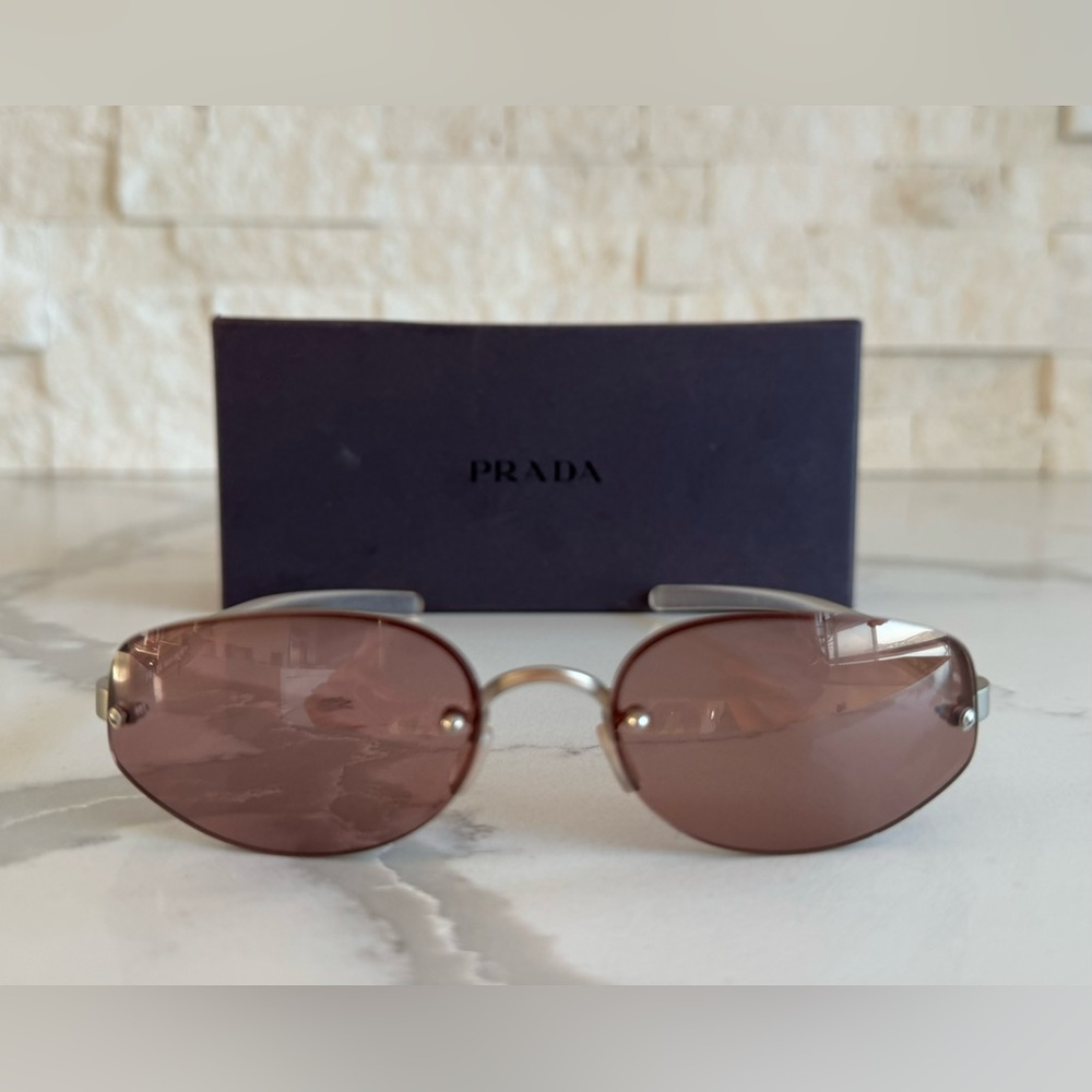 Prada Rimless Sunglasses - Picture 2 of 10